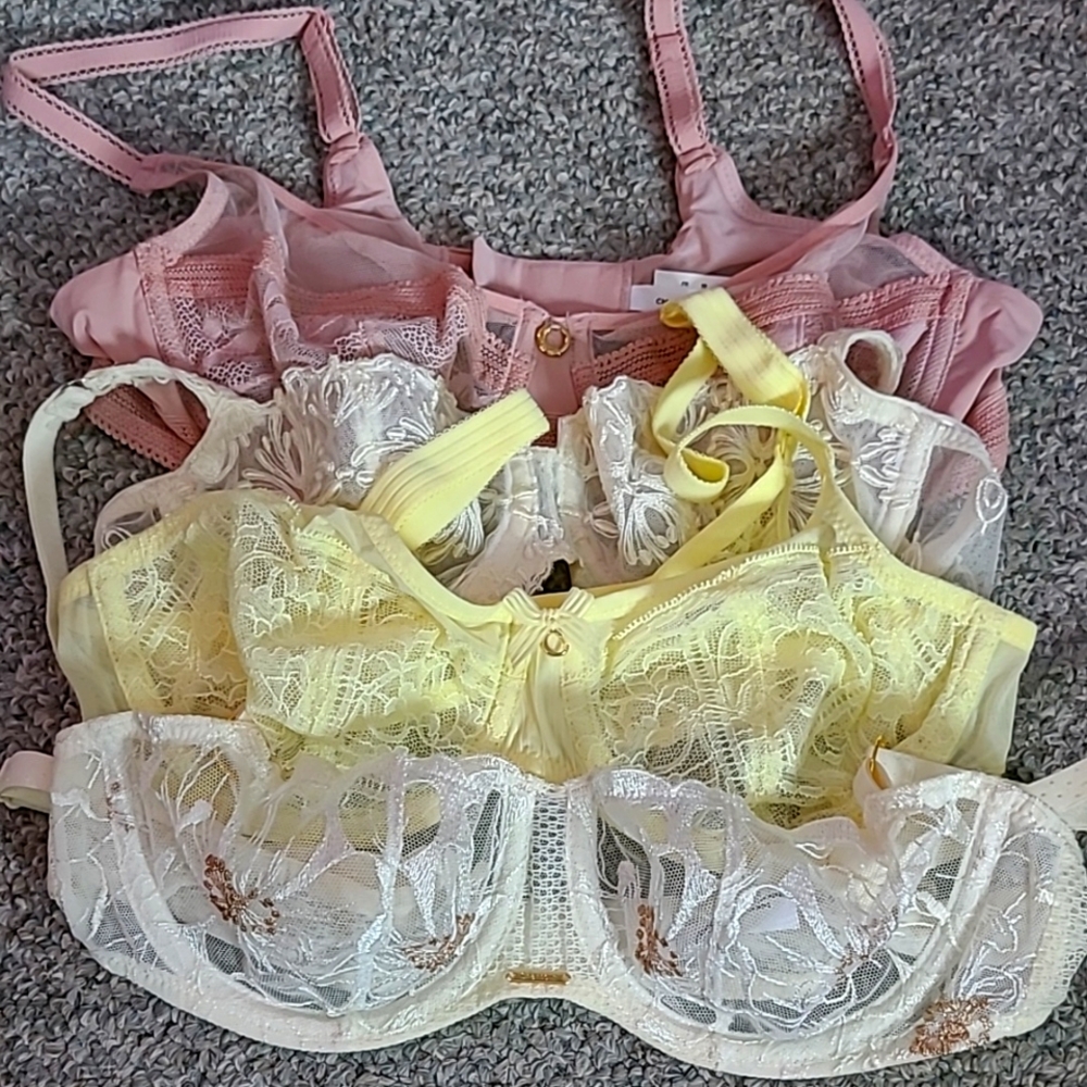 BN CHANTELLE X sample never worn bras. All 34B